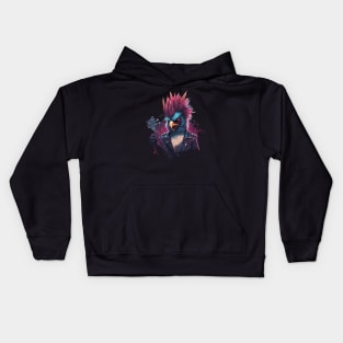 Chicken Rocker Kids Hoodie